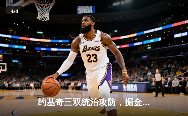 约基奇三双统治攻防，掘金主场力克森林狼扳平系列赛 - 4