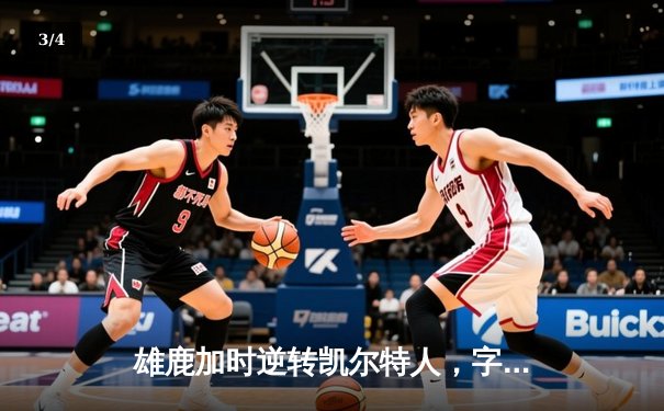 雄鹿加时逆转凯尔特人，字母哥44分创赛季新高 - 3